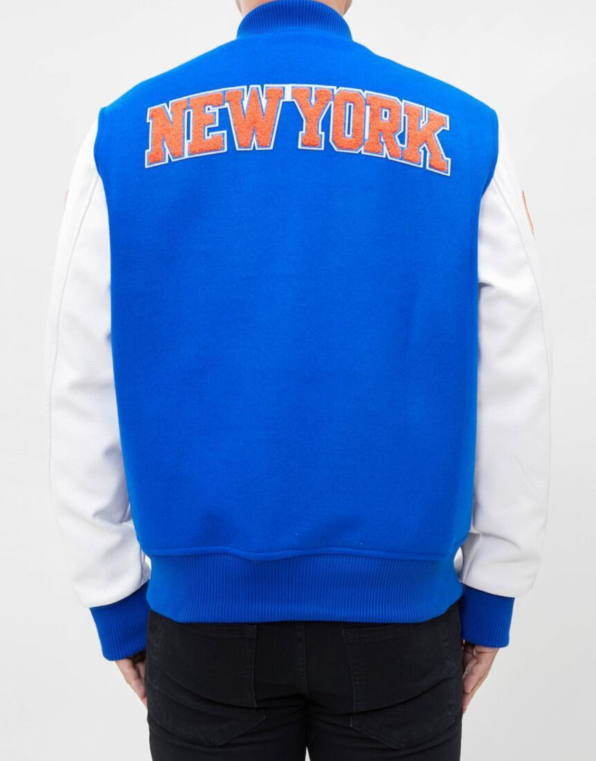 Pro Standard NBA New York Knicks Wool Varsity Heavy Jacket