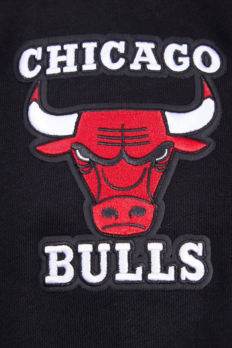 Black Chicago Bulls Pro Standard Retro Classic Fleece Sweatpant