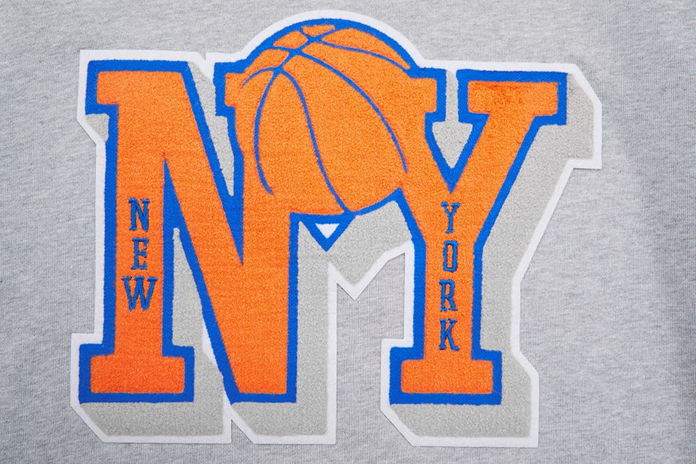 Gray New York Knicks Pro Standard Retro Classic Fleece Sweatpant