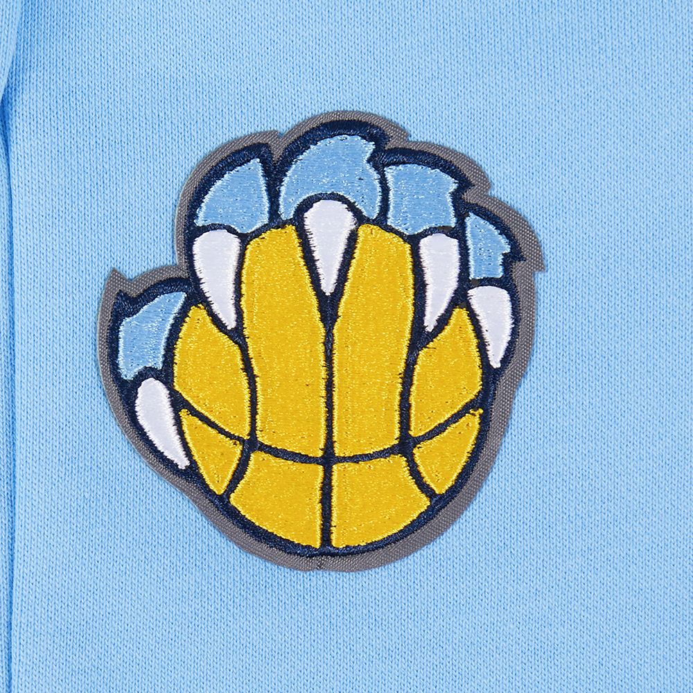 University Blue Memphis Grizzlies Pro Standard Mashup Fleece Cotton Sweatpant