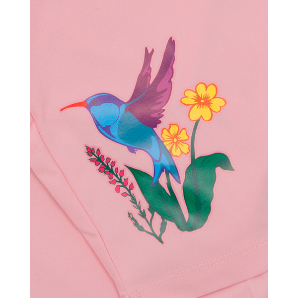 Pink Los Angeles Dodgers Blooming New Era Shorts