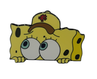 SpongeBob Metal Pin