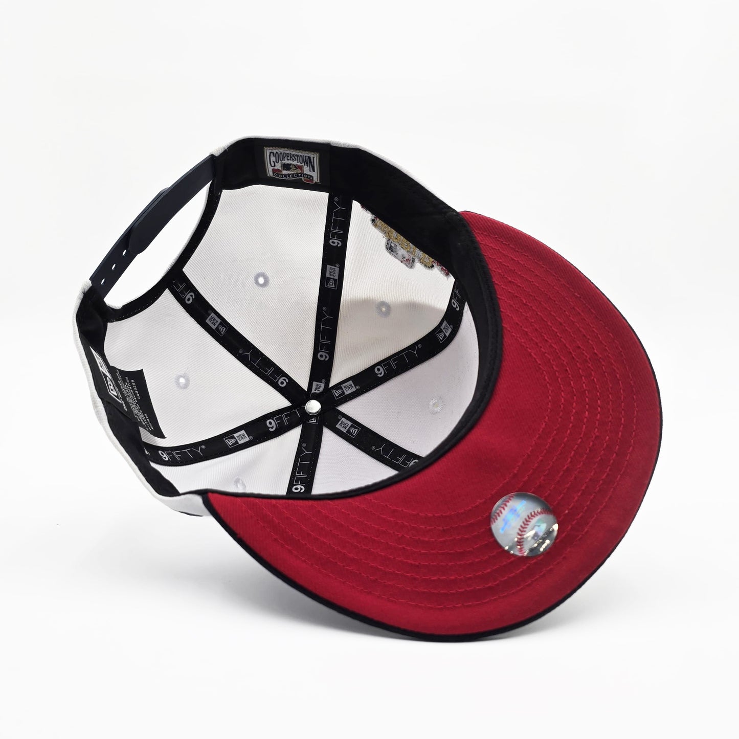 New Era St. Louis Cardinals '2011 World Series Rose' 9FIFTY Snapback White/Navy Blue