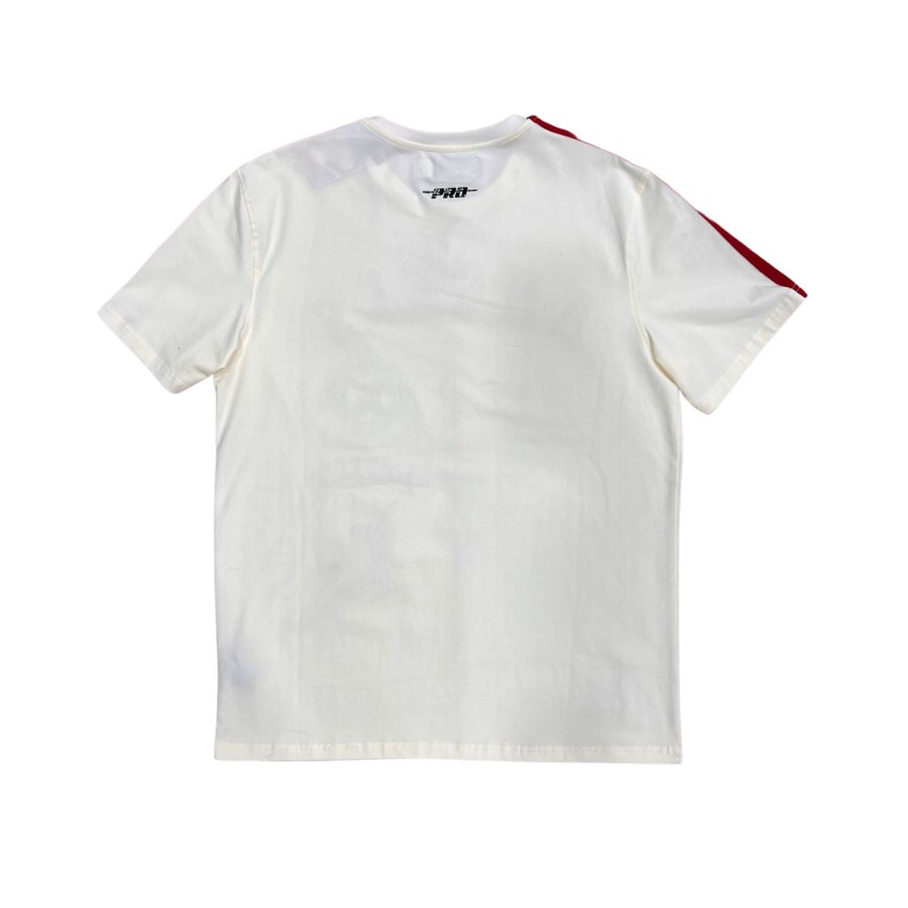 Off White Los Angeles Angels Retro Classic SJ Striped T-Shirt