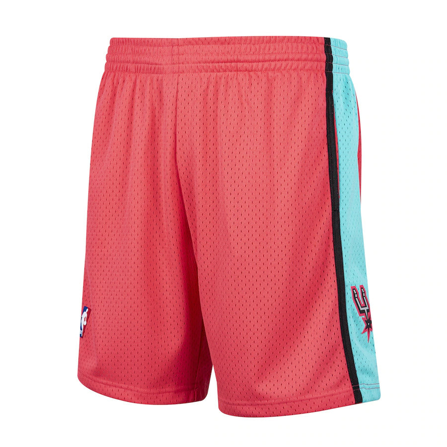 Pink San Antonio Spurs Mitchell & Ness Hardwood Classic 1998 Men's Swingman Shorts