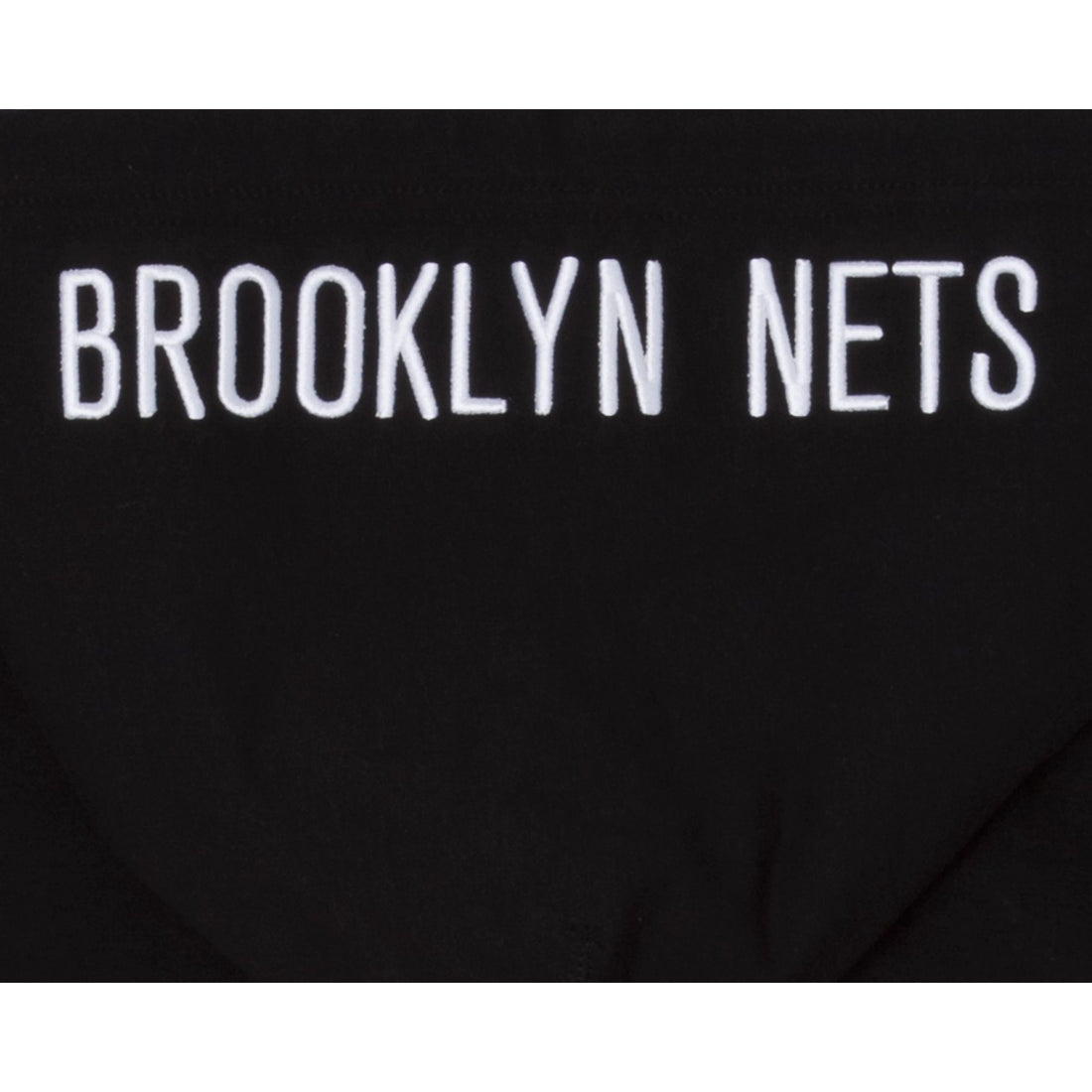Black Brooklyn Nets Logo Select New Era Hoodie