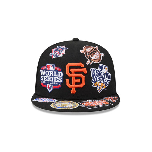 New Era San Francisco Giants 'All Over' 59FIFTY Fitted Black