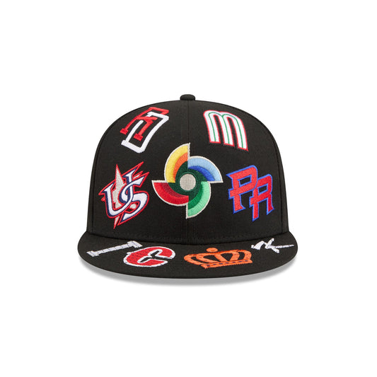 New Era World Baseball Classic 'All Over' 59FIFTY Fitted Black