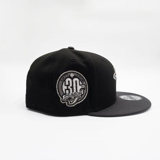 New Era Toronto Blue Jays '30th Season' 9FIFTY Snapback Black/Dark Gray