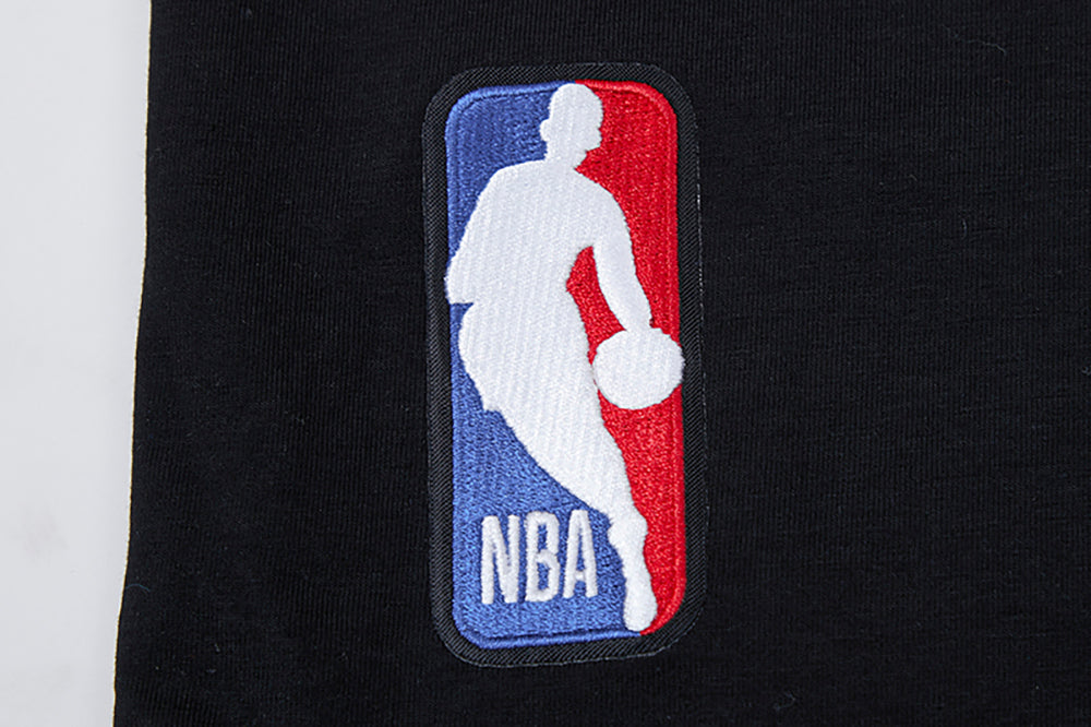 Black Brooklyn Nets Retro Classic SJ Striped T-Shirt