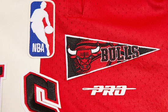 Off White Chicago Bulls Pro Standard Retro Classic DK 2.0 Shorts