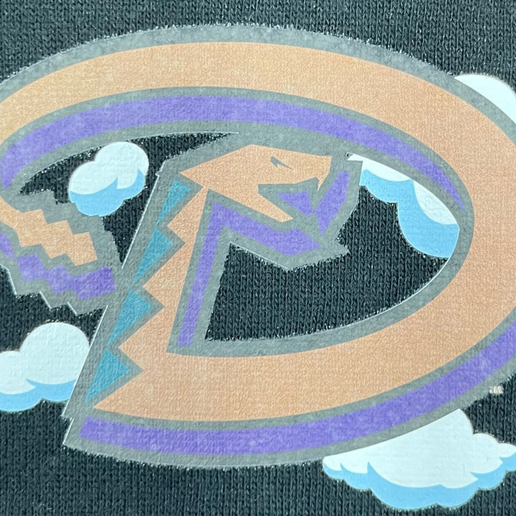 Black Arizona Diamondbacks Clouds New Era Hoodie