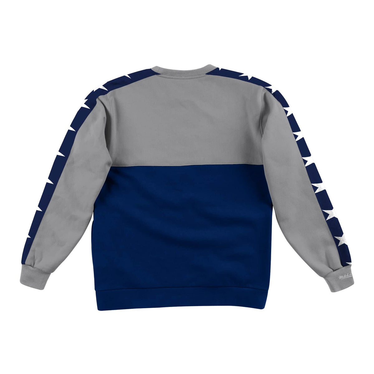 Dallas Cowboys Mitchell & Ness Scorer Fleece Crew Sweatshirt