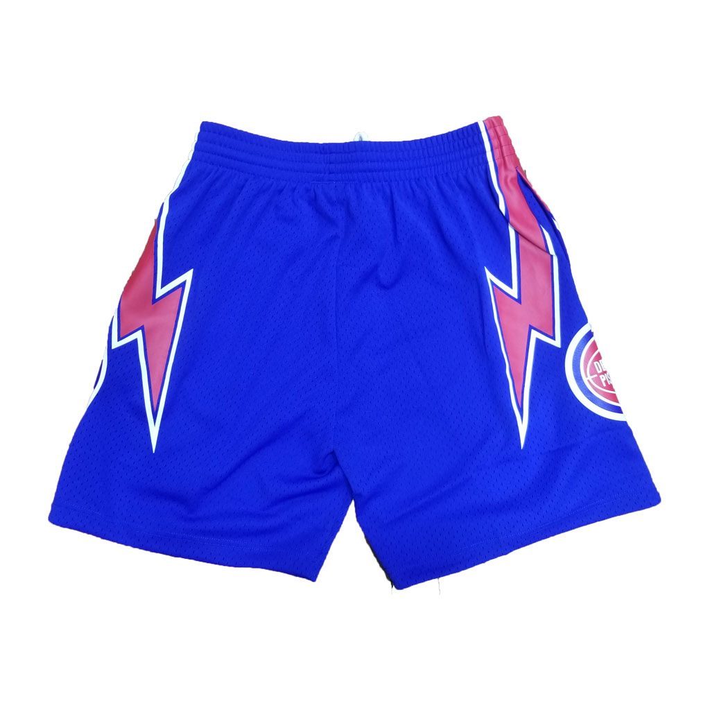 Detroit Pistons Mitchell & Ness Royal Blue Swingman Shorts