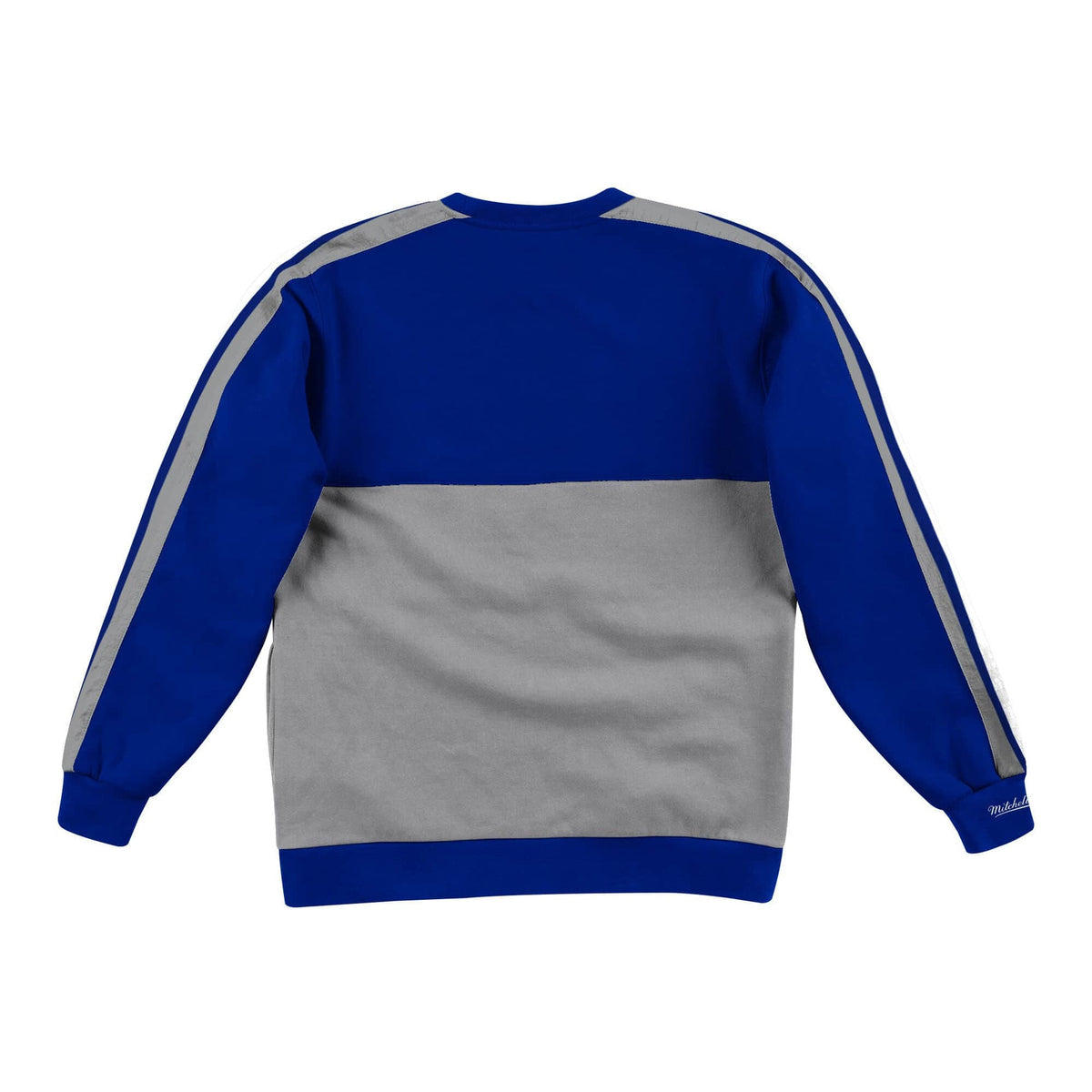 Los Angeles Dodgers LA Mitchell & Ness Scorer Fleece Crew Sweatshirt