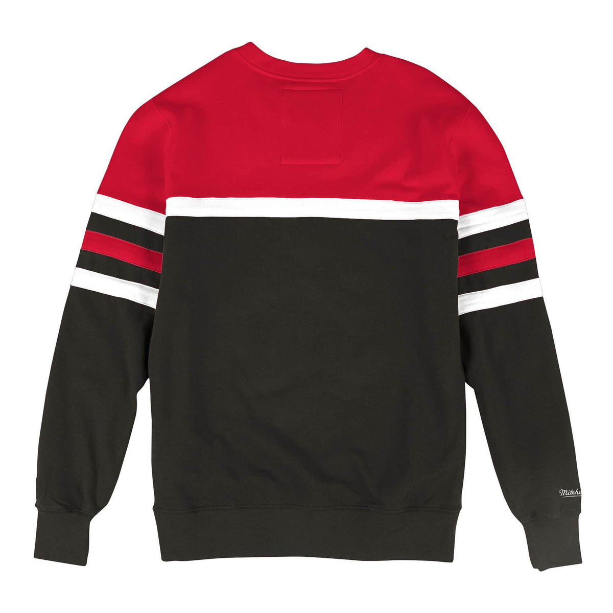 MITCHELL & NESS CHICAGO BULLS HEAD COACH CREW SWEATSHIRT