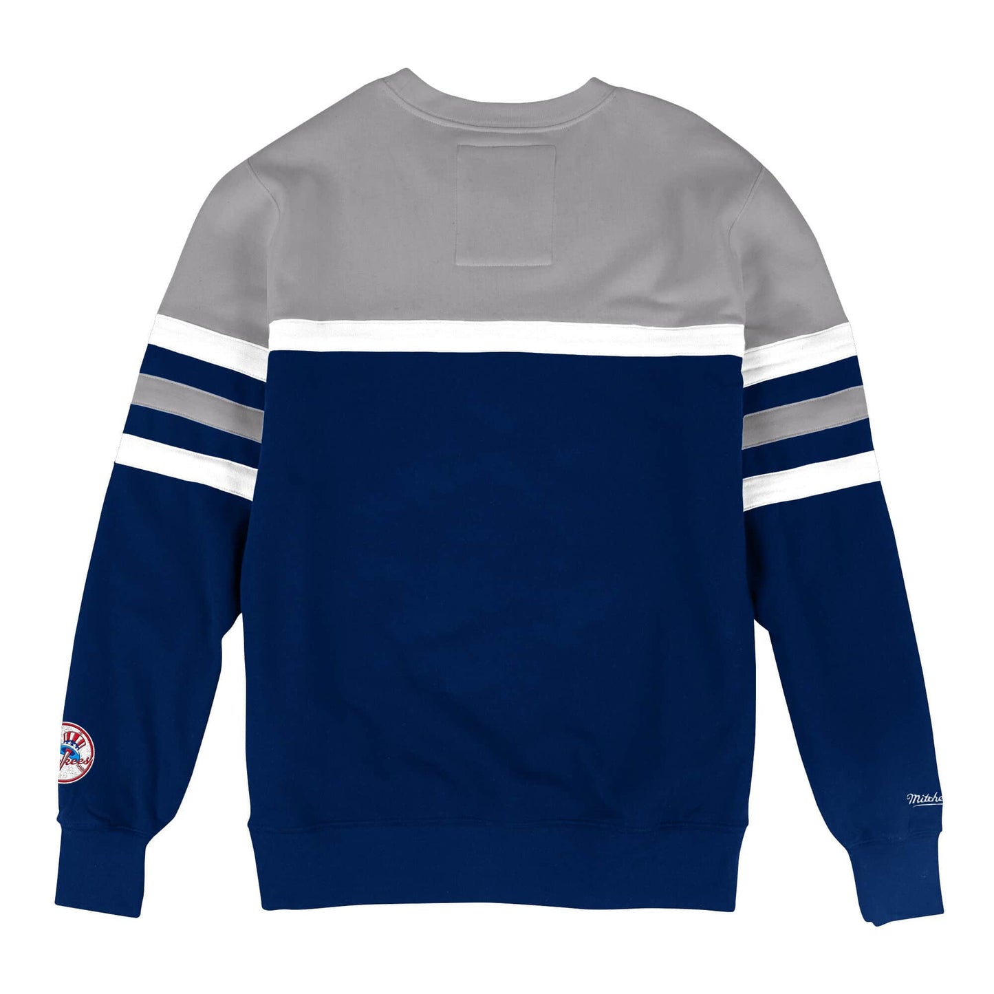 MITCHELL & NESS NEW YORK YANKEES HEAD COACH CREW SWEATSHIRT