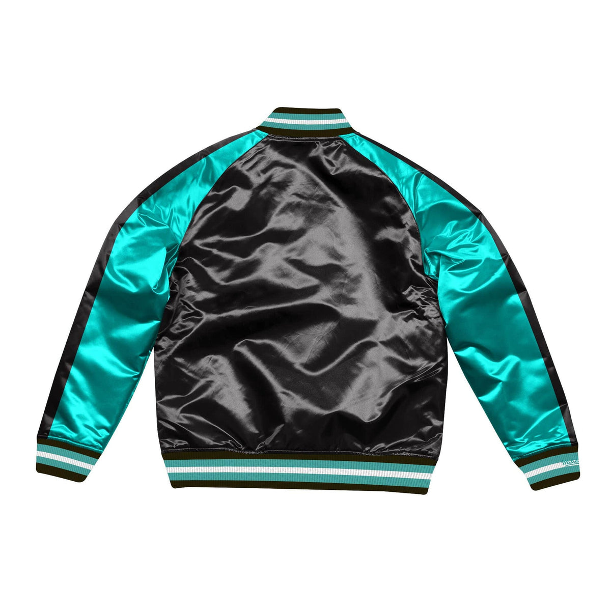 Mitchell & Ness Color Blocked Vancouver Grizzlies Satin Light Jacket