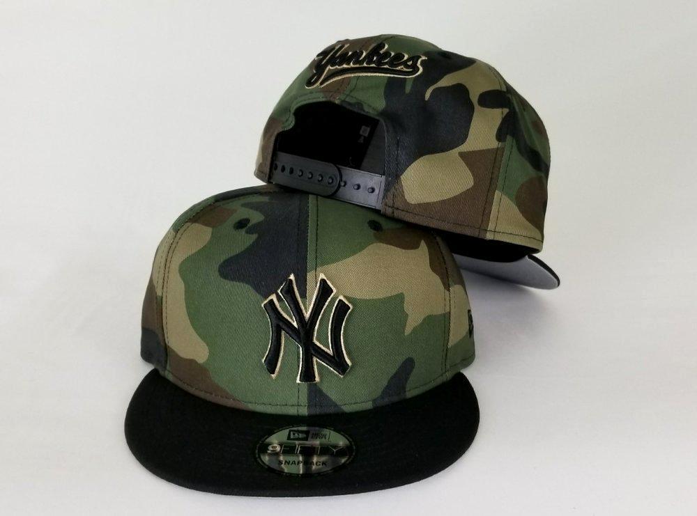 New Era Camouflage New York Yankees 9Fifty Snapback Hat
