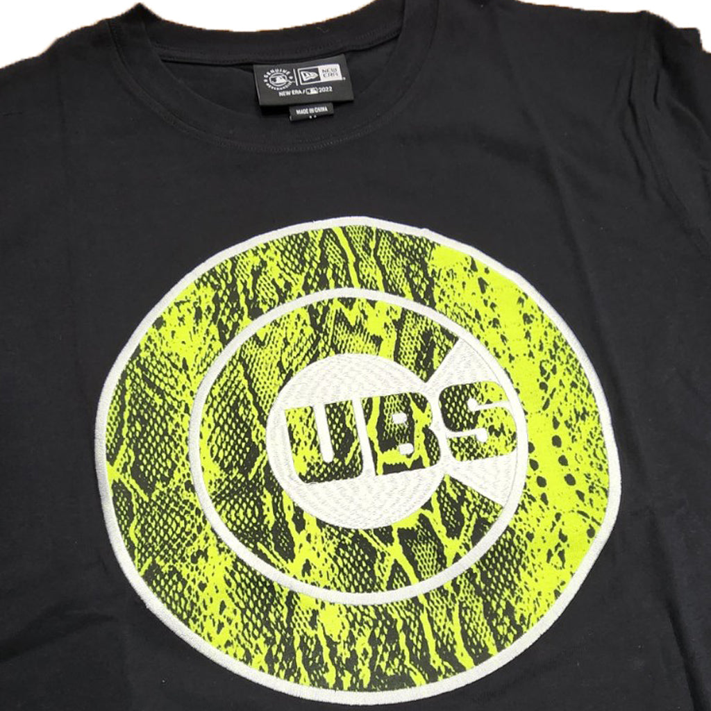 New Era Chicago Cubs Summer Pop Black T-shirt