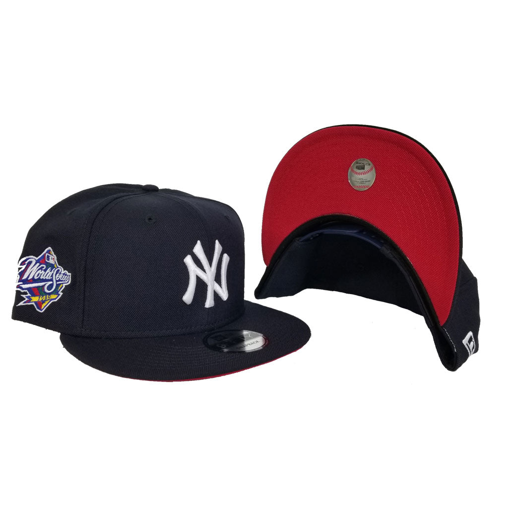 New Era New York Yankees 1998 World Series Navy Red Bottom 9Fifty Snapback Hat