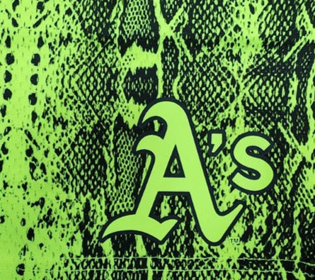New Era Oakland Athletics Summer Pop Yellow Shorts