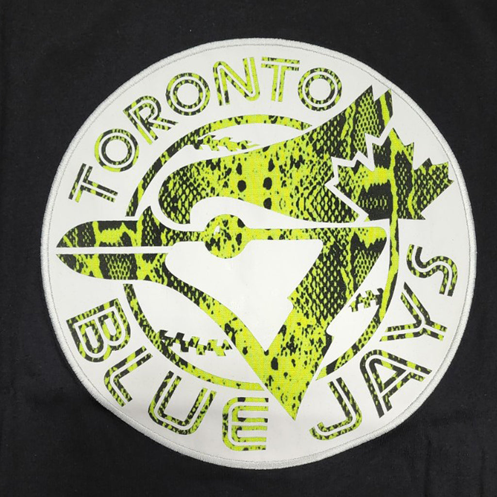 New Era Toronto Blue Jays Summer Pop Black Neon Yellow T-shirt