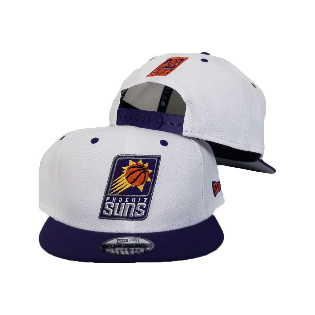 New Era White / Purple Phoenix Suns 9Fifty Snapback