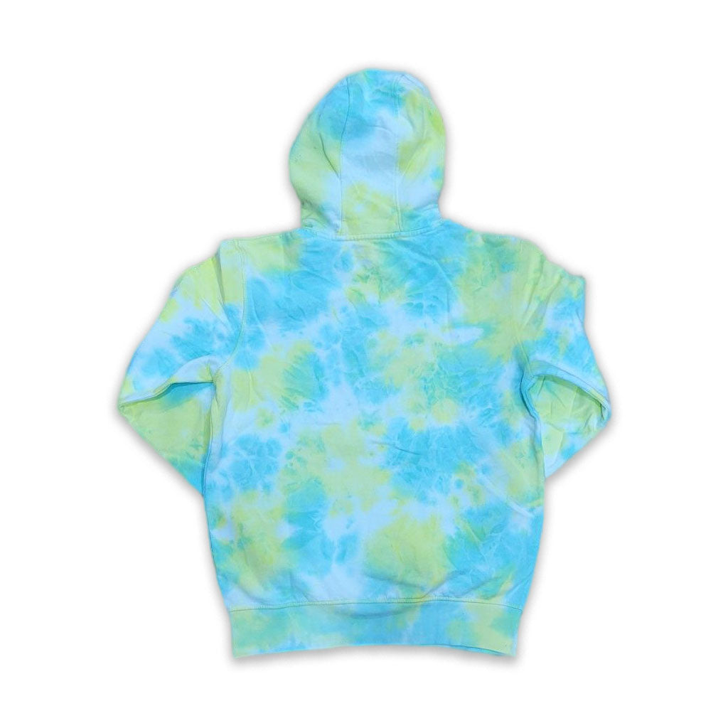 New York Yankees New Era Green Tie-Dye Pullover Hoodie