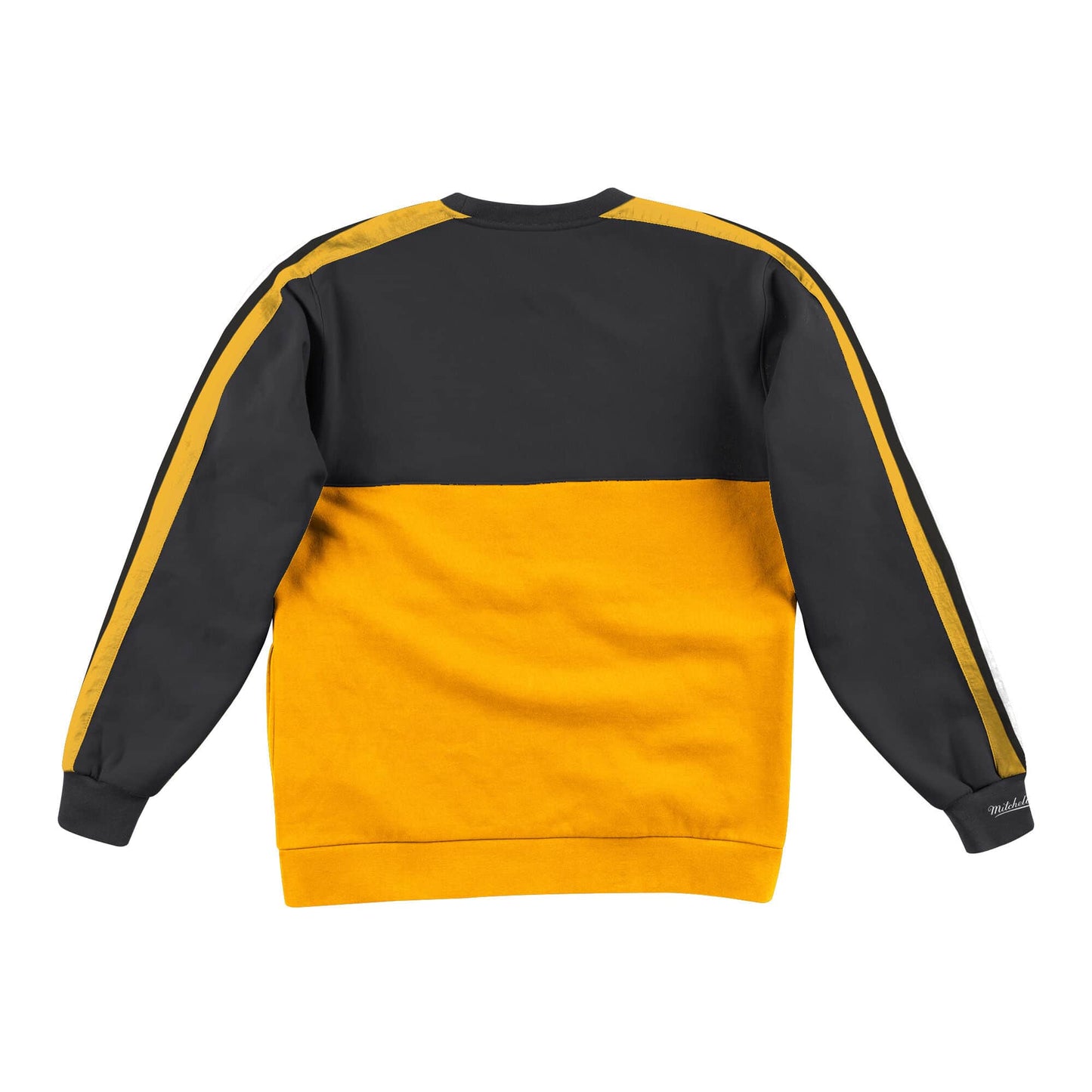 Pittsburgh Steelers Mitchell & Ness Scorer Fleece Crew Sweatshirt