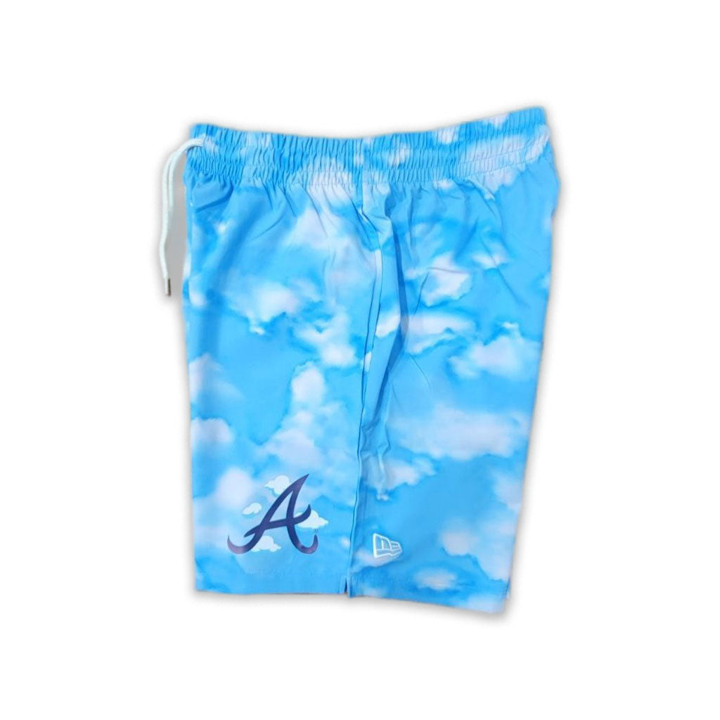 Sky Blue Atlanta Braves 1995 World Series New Era " Cloud Collection" Shorts