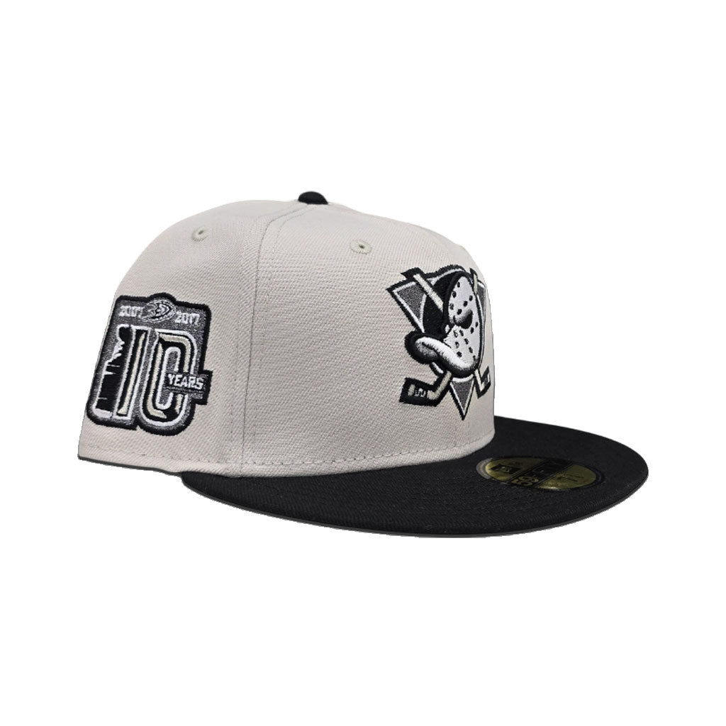 Stone Anaheim Mighty Ducks Black Visor