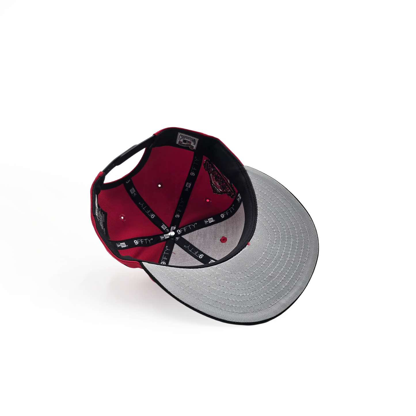New Era Atlanta Braves "1995 World Series Welcome To The Show" 9FIFTY Snapback Black/Red