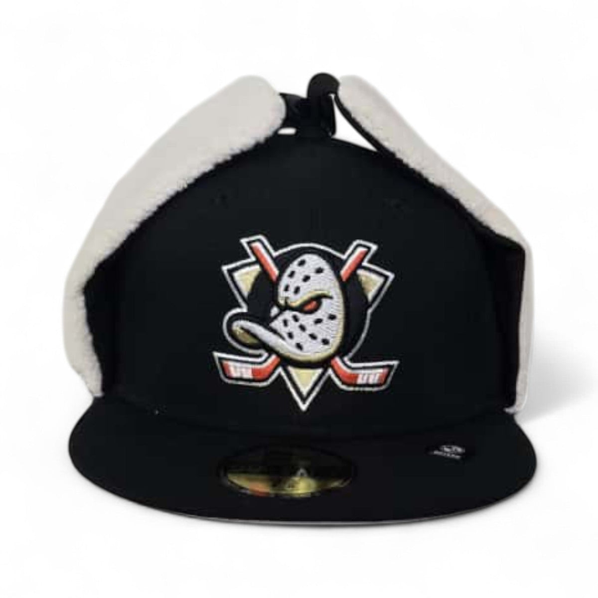 Black Ducks Gray Bottom Dogear New Era 59Fifty Fitted