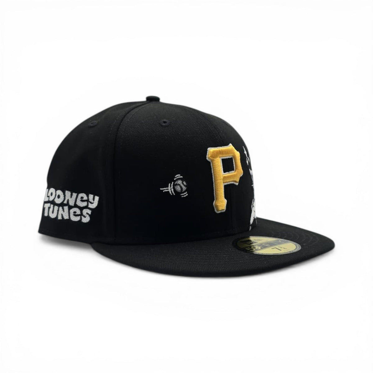 Black Pittsburgh Pirates Gray Bottom Looney Tunes Bugs Bunny New Era 59Fifty Fitted