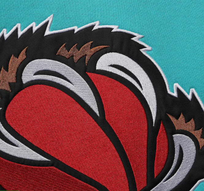 Mitchell & Ness Vancouver Grizzlies Fusion Fleece Hoodie