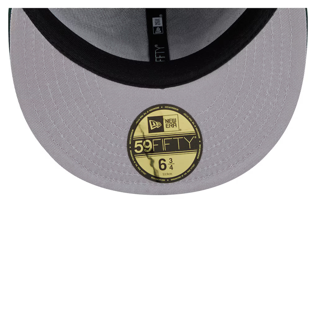 New Era Oakland Athletics 'All Over' 59FIFTY Fitted Dark Green