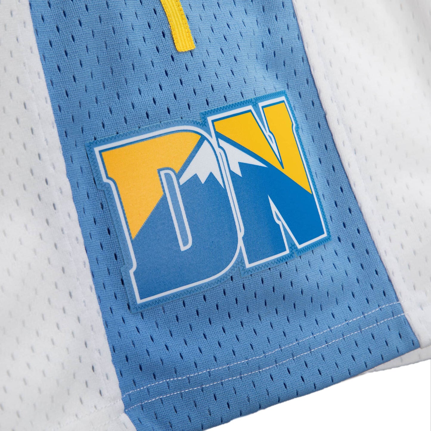 Denver Nuggets 2006 - 07 Mitchell & Ness White Swingman Shorts