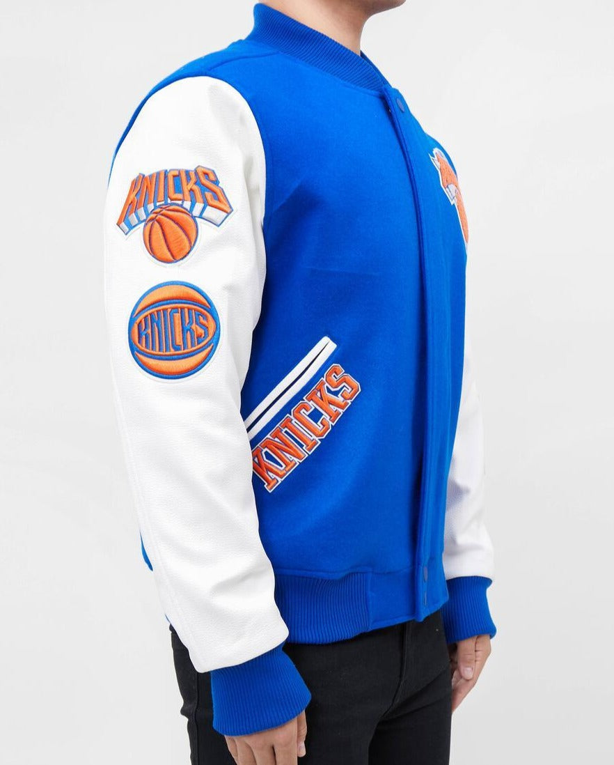 Pro Standard NBA New York Knicks Wool Varsity Heavy Jacket