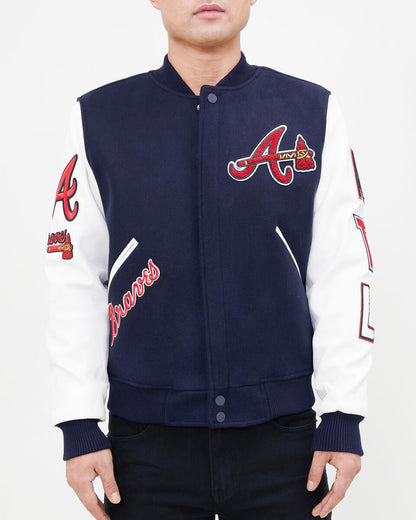 Pro Standard Atlanta Braves Wool Varsity Heavy Jacket