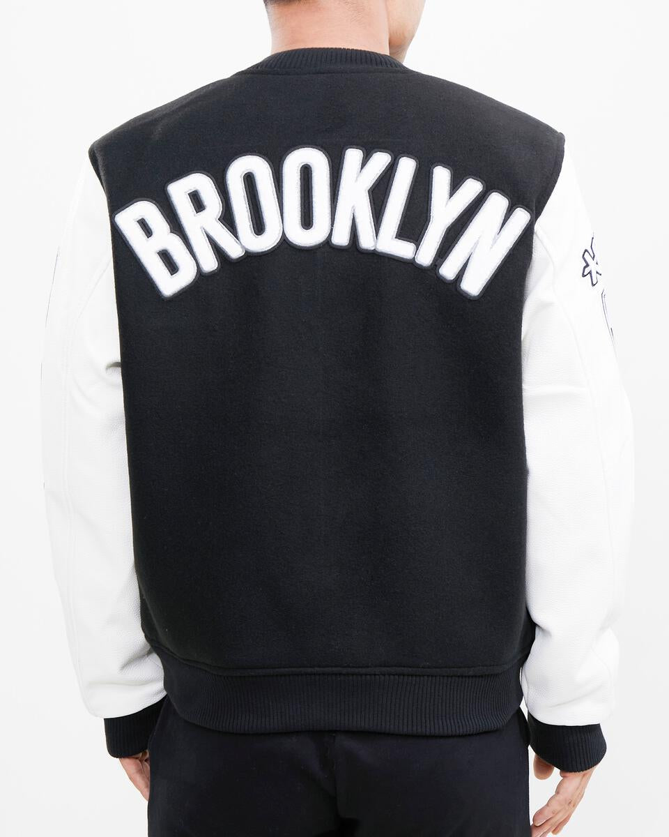 Pro Standard Brooklyn Nets Wool Varsity Heavy Jacket