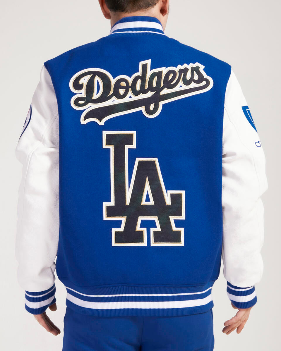 Royal Blue Los Angeles Dodgers Pro Standard Prep Wool Varsity Heavy Jacket