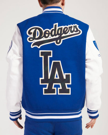Royal Blue Los Angeles Dodgers Pro Standard Prep Wool Varsity Heavy Jacket