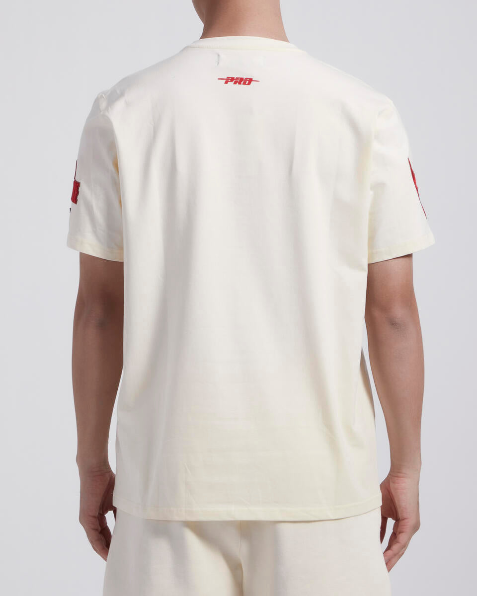 Off White Chicago Bulls Pro Standard Tonal Short Sleeve T-Shirt
