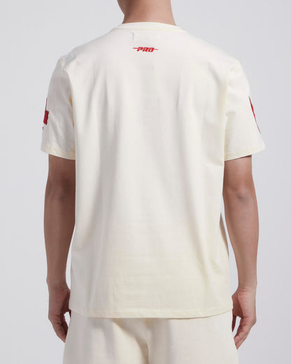 Off White Chicago Bulls Pro Standard Tonal Short Sleeve T-Shirt