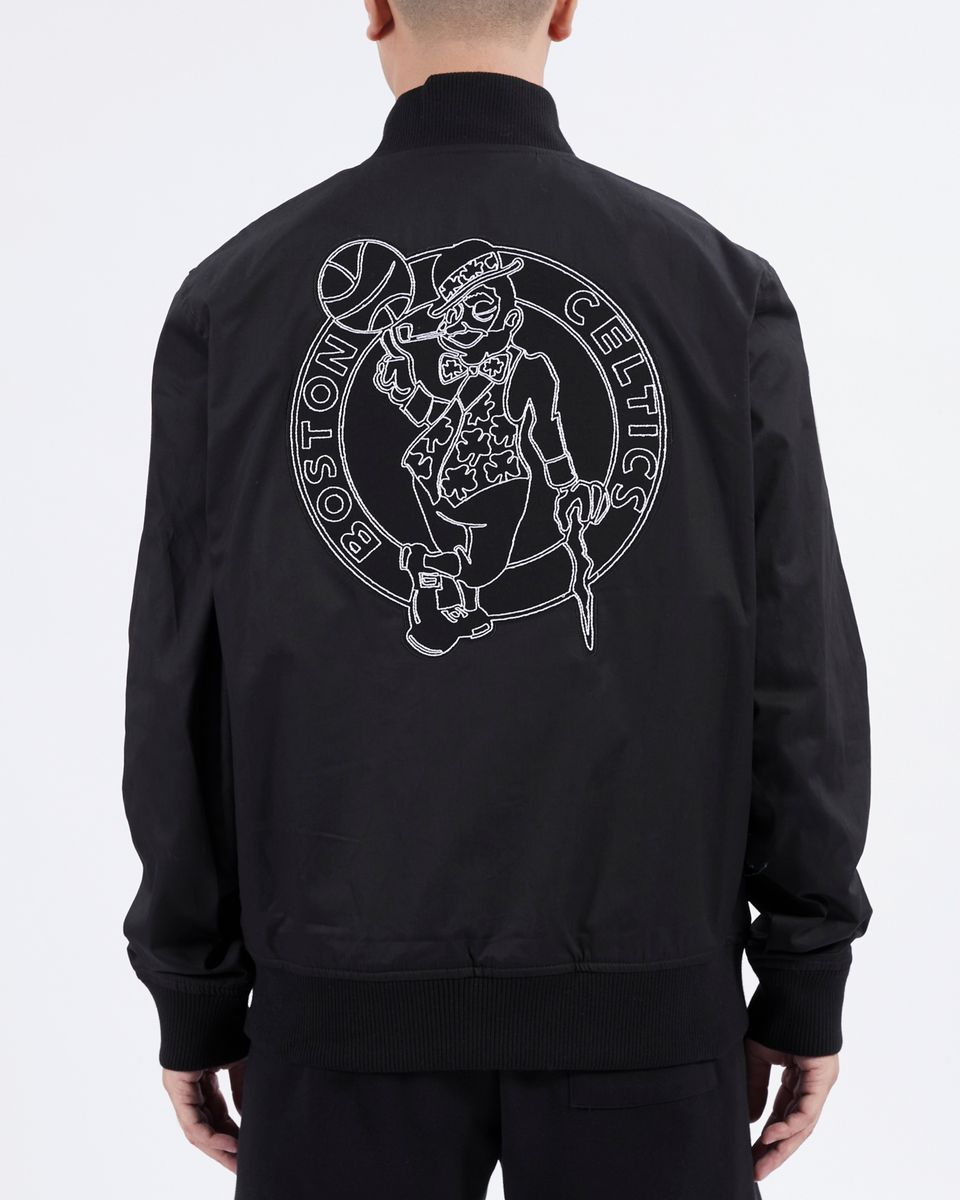 Pro Standard Black Boston Celtics Paint The City Twill Jacket