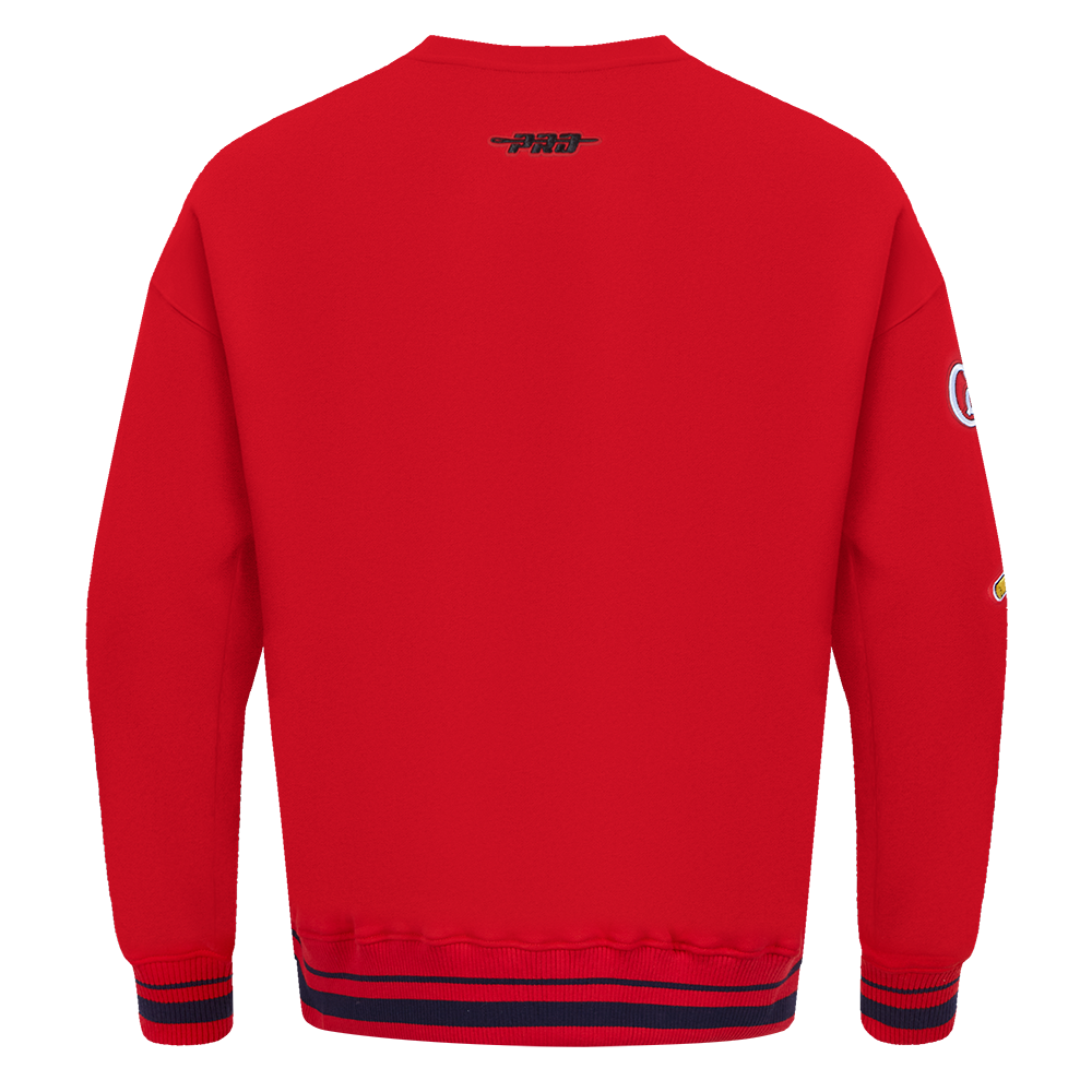 Red St Louis Cardinals Pro Standard Mashup Crewneck Fleece Sweatshirt