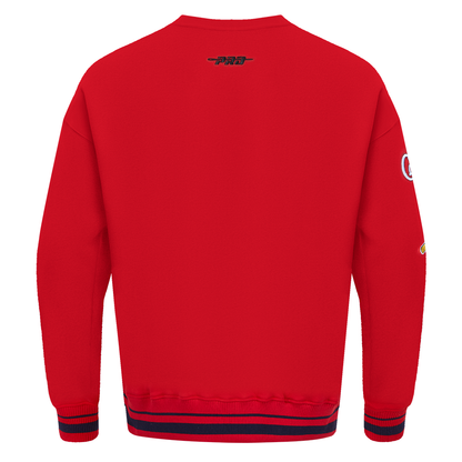 Red St Louis Cardinals Pro Standard Mashup Crewneck Fleece Sweatshirt