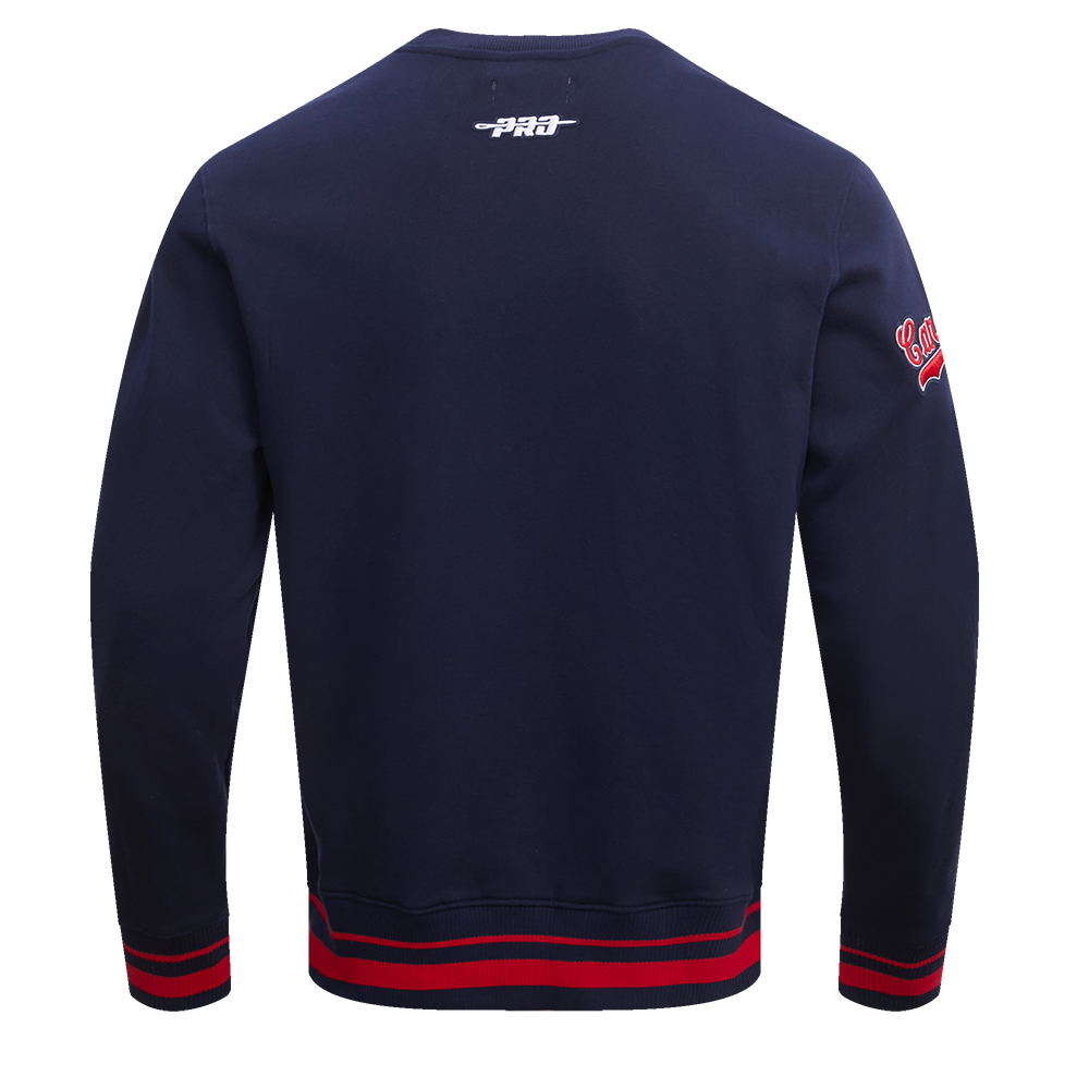 Navy Blue St Louis Cardinals Pro Standard Mashup Crewneck Fleece Sweatshirt