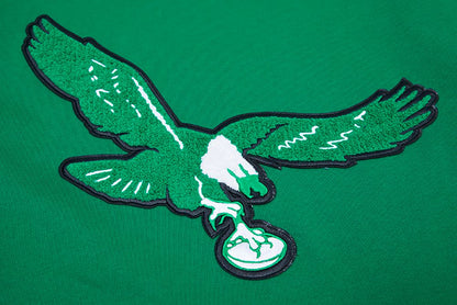 Kelly Green Philadelphia Eagles Pro Standard Pullover Crewneck Fleece Hoodie